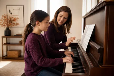 Piano lesson